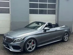 Grau Gebraucht 2018 Mercedes C180 AMG line Cabrio | € 33.990 (Fairer Preis)