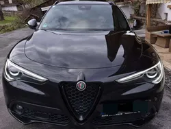 Schwarz Gebraucht 2021 Alfa Romeo Stelvio Veloce SUV | € 39.900 (Teuer)