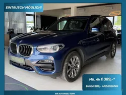 Blau Gebraucht 2021 BMW X3 Advantage SUV | € 28.900 (Superpreis)