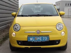 Modenagelb uni Gebraucht 2008 Fiat 500 Sport Kleinwagen | € 5.454 (Fairer Preis)