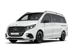 Bergkristallweiß met Gebraucht 2025 Mercedes V300 Avantgarde Van / Kleinbus | € 91.990 (Superpreis)