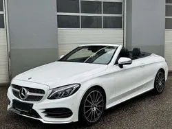 Weiß Gebraucht 2018 Mercedes C250 AMG line Cabrio | € 33.790 (Fairer Preis)