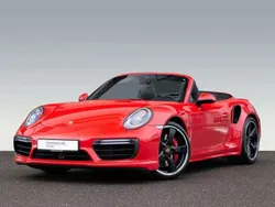 Rot Gebraucht 2018 Porsche 911 Turbo Cabriolet Cabrio | € 191.000