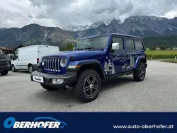 Blau Gebraucht 2019 Jeep Wrangler Unlimited Sahara SUV | € 46.990 (Superpreis)