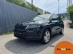 Schwarz metallicperleffektno Gebraucht 2021 Skoda Karoq Style SUV | € 16.250 (Superpreis)