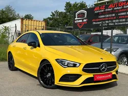Gelb Gebraucht 2021 Mercedes CLA220 AMG line Limousine | € 36.990 (Fairer Preis)