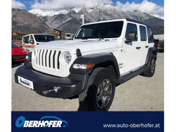 Weiß Gebraucht 2019 Jeep Wrangler Unlimited Sport SUV | € 46.990 (Superpreis)
