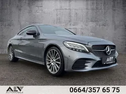Grau Gebraucht 2019 Mercedes C220 AMG line Coupé | € 29.990 (Fairer Preis)