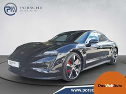 Schwarz metallic Gebraucht 2021 Porsche Taycan 4S Limousine | € 74.990 (Teuer)