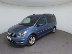 Mittelblau metallic Gebraucht 2019 VW Caddy Maxi Highline Van / Kleinbus | € 25.990 (Fairer Preis)