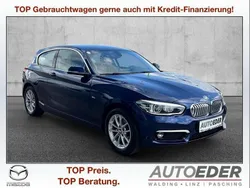 Blau Gebraucht 2018 BMW 118 Urban Line Kleinwagen | € 13.990 (Guter Preis)