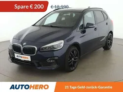 Blau Gebraucht 2018 BMW 218 Active Tourer Sport Line Van / Kleinbus | € 18.790 (Superpreis)