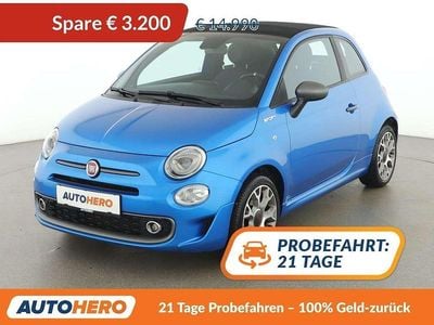 Gebraucht Fiat 500C Sport 69 PS (50 kW) 2021 Blau Cabrio