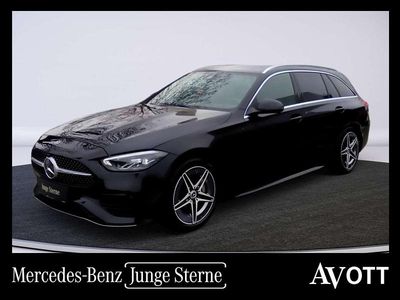 Schwarz Gebraucht 2025 Mercedes C200 AMG line Kombi | € 44.990 (Etwas zu teuer)