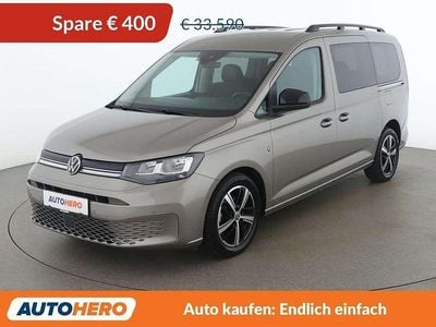 Gebraucht VW Caddy Maxi Life 122 PS (89 kW) 2021 Gelb Van / Kleinbus