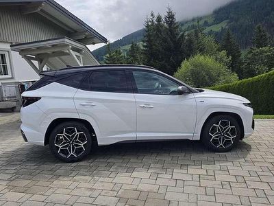 Gebraucht Hyundai Tucson N Line 136 PS (100 kW) 2023 Weiß SUV