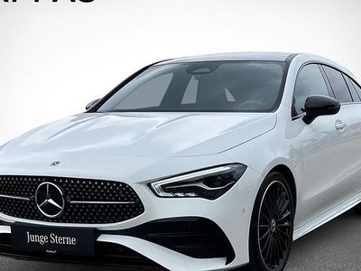 Weiß Gebraucht 2024 Mercedes CLA200 Shooting Brake AMG line Kombi | € 42.900 (Teuer)