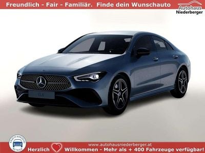 Silber Gebraucht 2024 Mercedes CLA200 AMG line Coupé | € 47.476