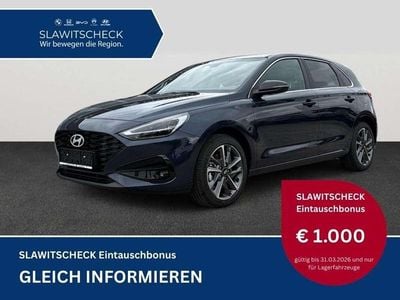 Neu Hyundai i30 GO! 97 PS (71 kW) 2025 Blau Limousine