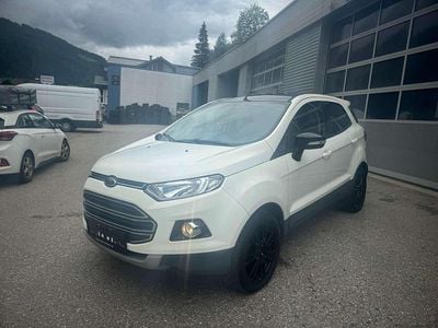 Gebraucht Ford Ecosport Titanium 125 PS (91 kW) 2017 Weiß SUV