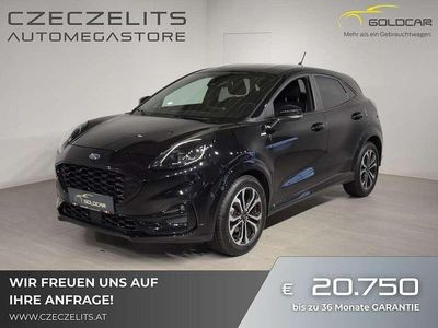 Gebraucht Ford Puma ST-Line 125 PS (91 kW) 2023 Schwarz SUV