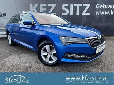 Gebraucht Skoda Superb Style 150 PS (110 kW) 2022 Blau Kombi