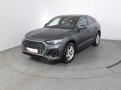 Mittelgrau metallicperleffekt Gebraucht 2024 Audi Q5 Sportback S-Line SUV | € 55.950 (Superpreis)