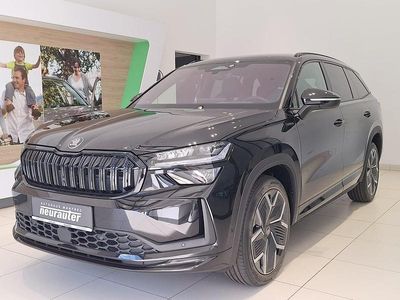 Schwarz metallicperleffektno Gebraucht 2025 Skoda Kodiaq SportLine SUV | € 60.990 (Teuer)