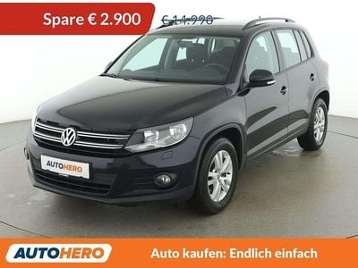 Gebraucht VW Tiguan 125 PS (91 kW) 2016 Schwarz SUV
