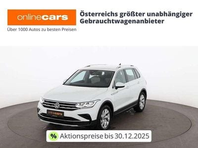 Weiß Gebraucht 2021 VW Tiguan Elegance SUV | € 29.990 (Guter Preis)