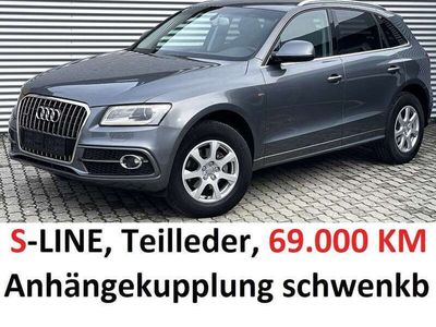 gebraucht Audi Q5 2.0 TDI quattro S-Line Teilleder-Sportsitze AHK