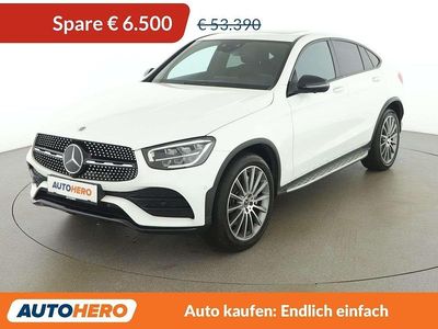 Gebraucht Mercedes GLC220 AMG line 194 PS (142 kW) 2021 Weiß SUV