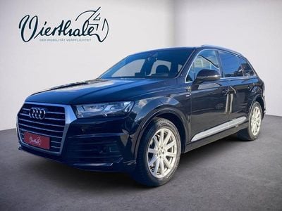 Schwarz metallic Gebraucht 2017 Audi Q7 Design SUV | € 36.950 (Teuer)