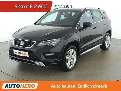 Gebraucht Seat Ateca 4Drive 150 PS (110 kW) 2018 Schwarz SUV