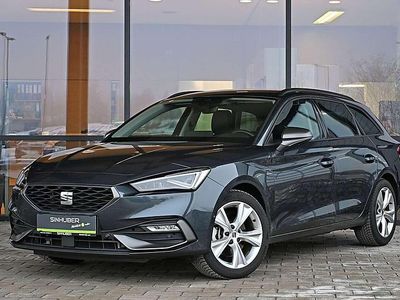 gebraucht Seat Leon ST FR TDI DSG ACC MatrixLED Navi Teilleder S...