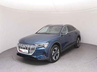 Gebraucht Audi e-tron Sportback Business 300 kW (408 PS) 2021 Mittelblau  metallicperleffekt SUV