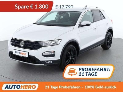 Gebraucht VW T-Roc Design 116 PS (85 kW) 2020 Weiß SUV