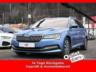 Gebraucht Skoda Superb Style 200 PS (147 kW) 2021 Blau Kombi