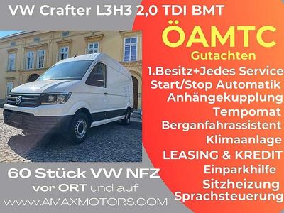 gebraucht VW Crafter 35 Kasten MR L3H3 AHK LED Klima Rückf...
