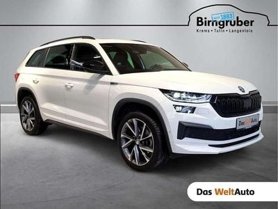 Gebraucht Skoda Kodiaq SportLine 200 PS (147 kW) 2023 Weiß SUV