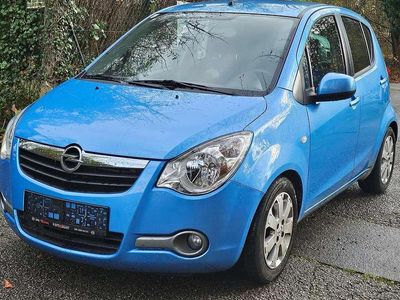 Blau Gebraucht 2008 Opel Agila Edition Kleinwagen | € 1.200