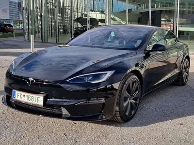 Schwarz Gebraucht 2022 Tesla Model S Plaid Kleinwagen | € 79.500