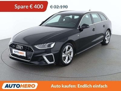 Gebraucht Audi A4 S-Line 204 PS (150 kW) 2021 Schwarz Kombi