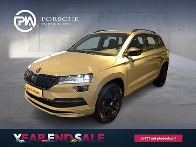 Mittelgrau normal Gebraucht 2019 Skoda Karoq SportLine SUV | € 28.670 (Superpreis)