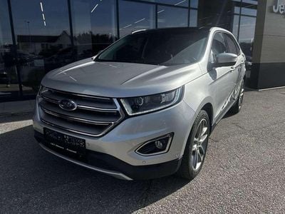 Grau Gebraucht 2017 Ford Edge Titanium SUV | € 20.490