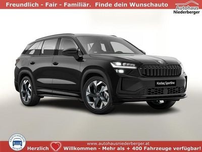 Silber Neu 2025 Skoda Kodiaq SportLine SUV | € 49.105 (Etwas zu teuer)