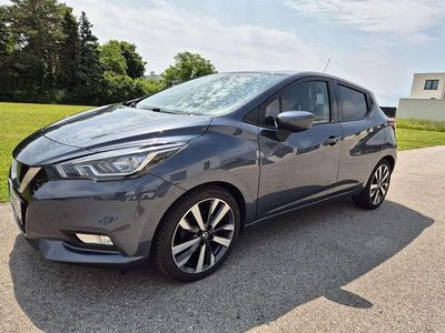 Gebraucht Nissan Micra Tekna 90 PS (66 kW) 2018 Grau Kleinwagen