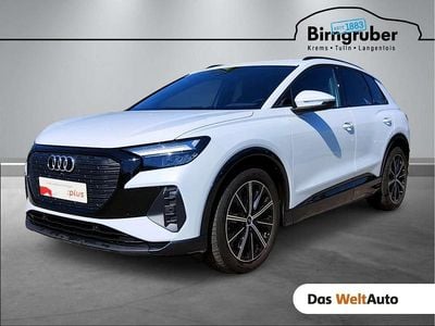 Weiss metallic Gebraucht 2024 Audi Q4 e-tron Business SUV | € 48.970 (Etwas zu teuer)