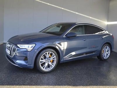 Gebraucht Audi e-tron Sportback 158 kW (215 PS) 2021 Mittelblau  metallic SUV