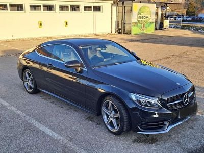Gebraucht Mercedes C220 AMG line 170 PS (125 kW) 2016 Schwarz Coupé